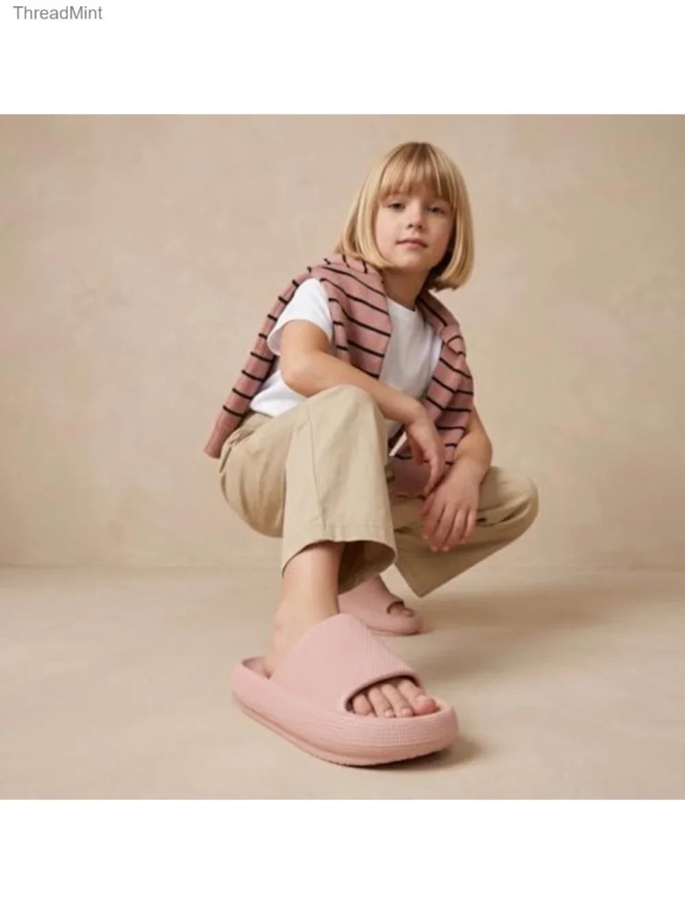 Kids Cloud Slides Waterproof EVA Pool Sandals Slip On